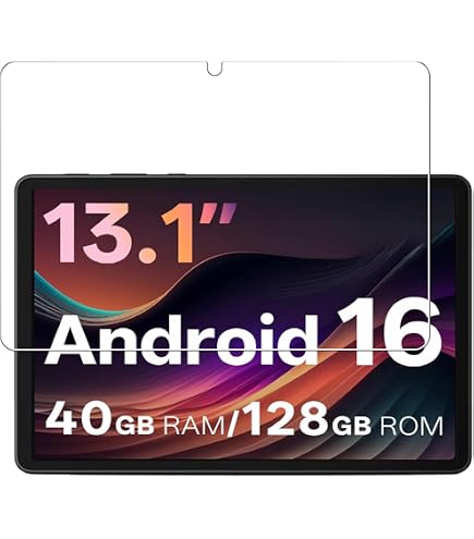 Amazon.com : 13 Inch Android 16 Tablet, 40GB+128GB+2TB Expand